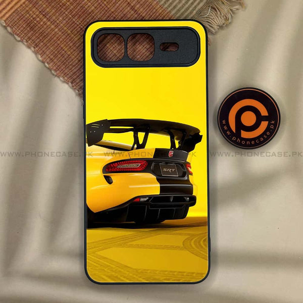 Infinix Smart 10 Plus - Sakura Racing Car - Premium Metal Printed soft Bumper shock Proof Case