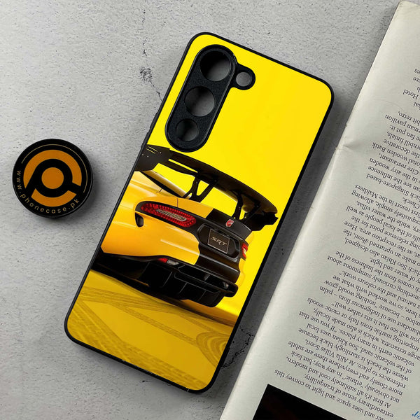 Vivo Y04 - Sakura Racing Car - Premium Metal Printed soft Bumper shock Proof Case