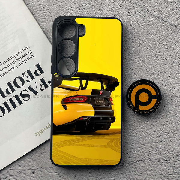 Vivo Y200 4G - Sakura Racing Car - Premium Metal Printed soft Bumper Shock Proof Case