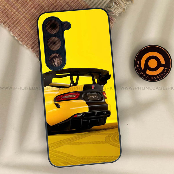Tecno Spark 40 Pro - Sakura Racing Car - Premium Metal Printed soft Bumper shock Proof Case