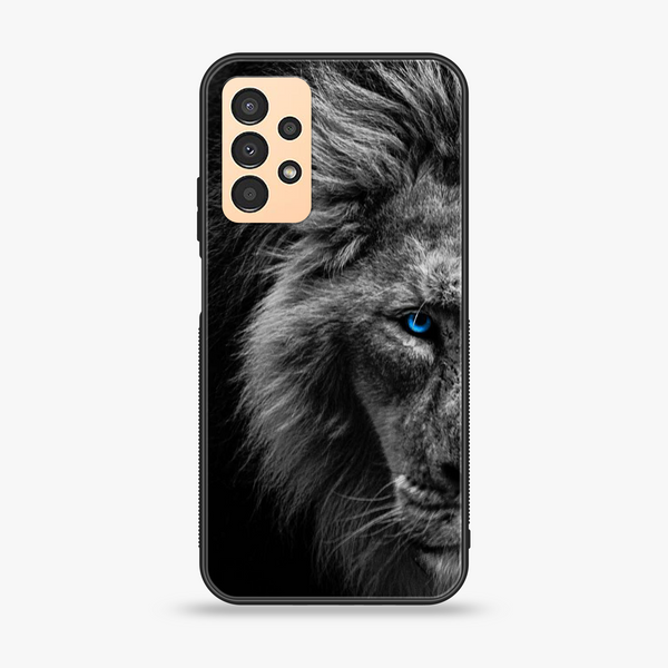Samsung Galaxy A13 - Tiger Art Design - Premium Printed Glass soft Bumper shock Proof Case CS-34866