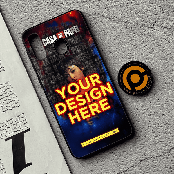 Samsung Galaxy A20 - Customize your own - Premium Metal Printed soft Bumper shock Proof Case