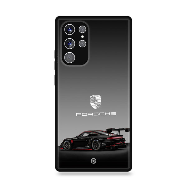 Samsung Galaxy S22 Ultra - Shadow Racer - Premium Metal Printed soft Bumper shock Proof Case CS-43290