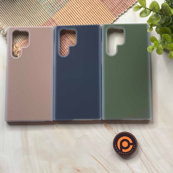 Galaxy S22 Ultra - Candy Color Flexible JellyShell Soft Protective Case