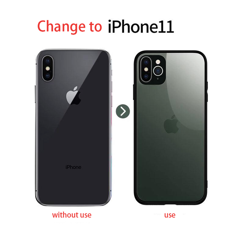 iPhone Second Change Convert iPhone 7+/8+ to New Series Glass Case