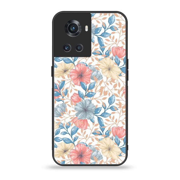 ONEPLUS ACE 5G - Seamless Flower -  Premium Printed Metal soft Bumper shock Proof Case