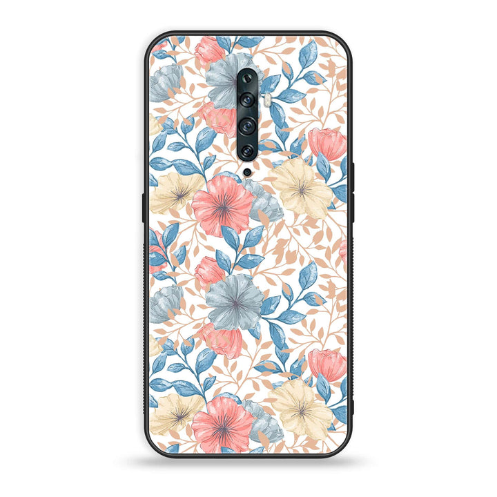 Oppo Reno 2Z - Seamless Flower - Premium Printed Glass Case