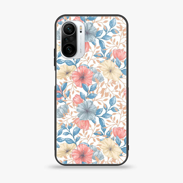 Xiaomi Poco F3 - Seamless Flower -  Premium Printed Metal soft Bumper shock Proof Case