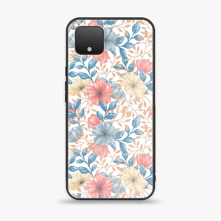 Google Pixel 4 XL - Seamless Flower - Premium Metal Printed soft Bumper Shock Proof Case