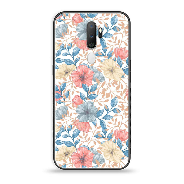 OPPO A5 2020 - Seamless Flower -  Premium Printed Metal soft Bumper shock Proof Case