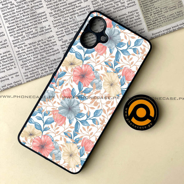 Samsung Galaxy A06 - Seamless Flower - Premium Metal Printed soft Bumper shock Proof Case