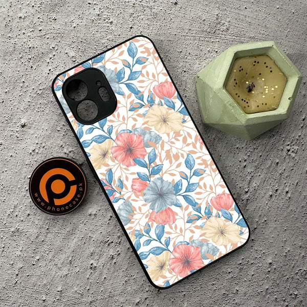 Nothing Phone 2 - Seamless Flower - Premium Metal Printed soft Bumper shock Proof Case