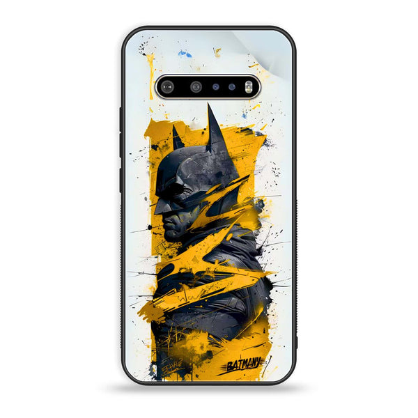 LG V60 - Shattered Heroics - Premium Printed Glass soft Bumper Shock Proof Case