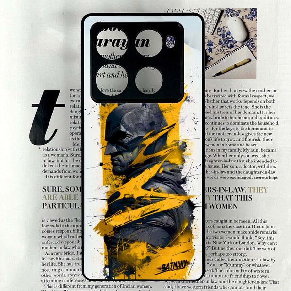 Infinix Note 40 Pro Plus - Shattered Heroics - Premium Metal Printed soft Bumper shock Proof Case