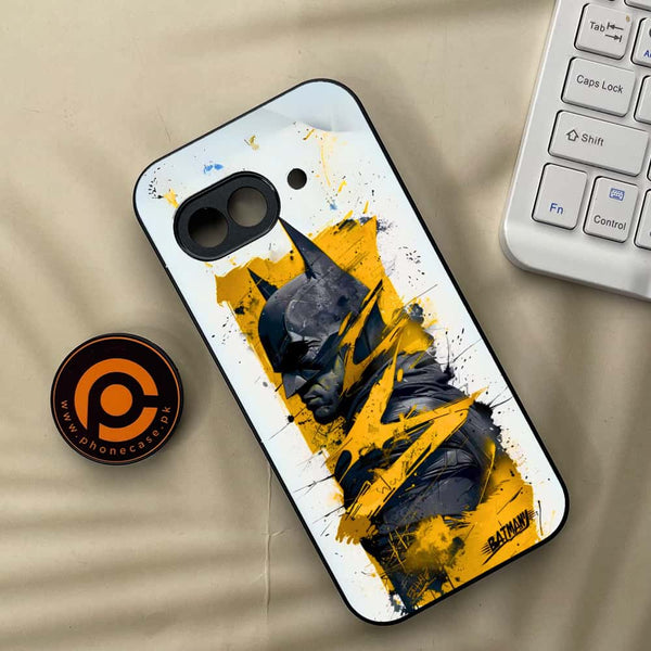 Google Pixel 9a - Shattered Heroics- Premium Metal Printed soft Bumper Shock Proof Case
