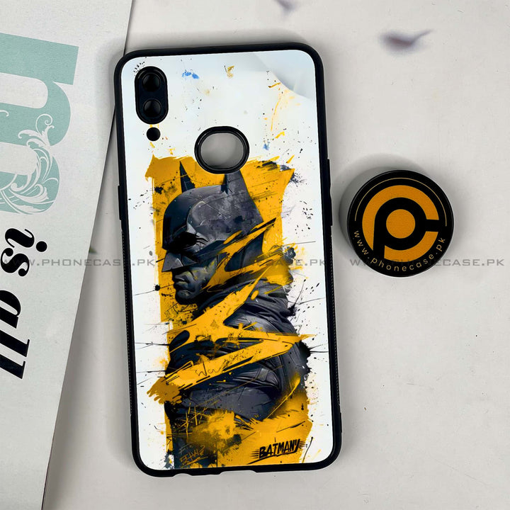 Galaxy A10s - Shattered Heroics - Premium Printed Glass soft Bumper shock Proof Case