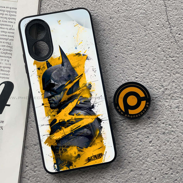 Oppo A18 4G - Shattered Heroics -  Premium Printed Metal soft Bumper shock Proof Case