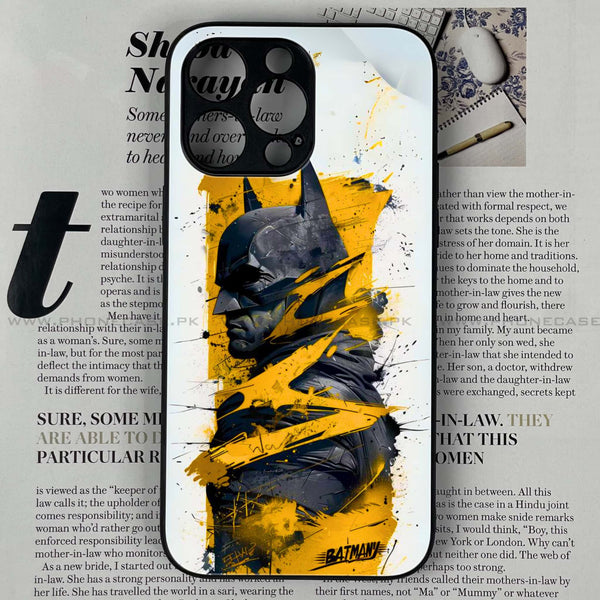 iPhone 15 Pro Max - Shattered Heroics - Premium Printed Glass soft Bumper shock Proof Case