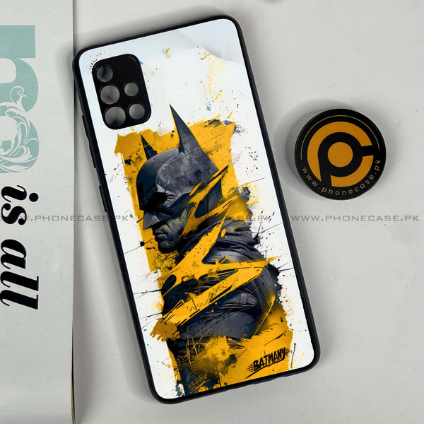 Samsung Galaxy A51 - Shattered Heroics - Premium Printed Glass soft Bumper Shock Proof Case