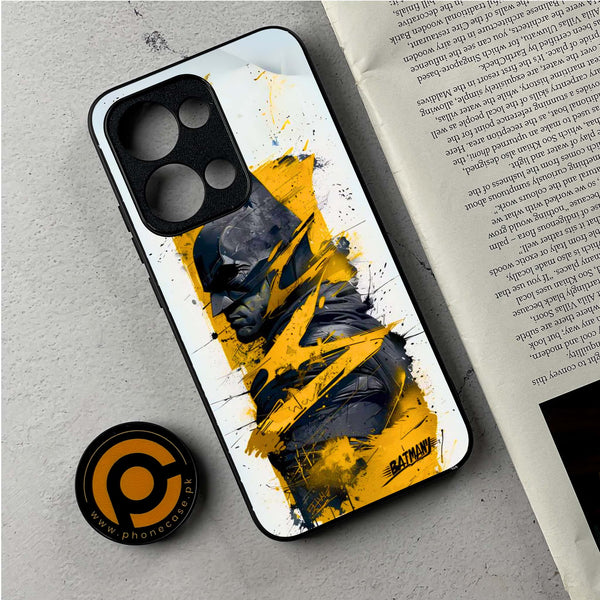 Oppo Reno 13 - Shattered Heroics - Premium Metal Printed Soft Bumper Shockproof Case