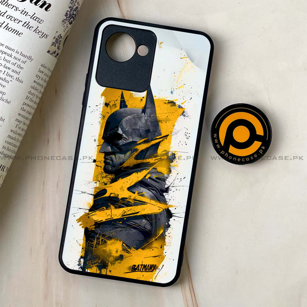 Realme C30 - Shattered Heroics - Premium Printed Glass soft Bumper Shock Proof Case