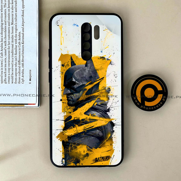 Xiaomi Redmi 9 - Shattered Heroics - Premium Printed Glass soft Bumper Shock Proof Case