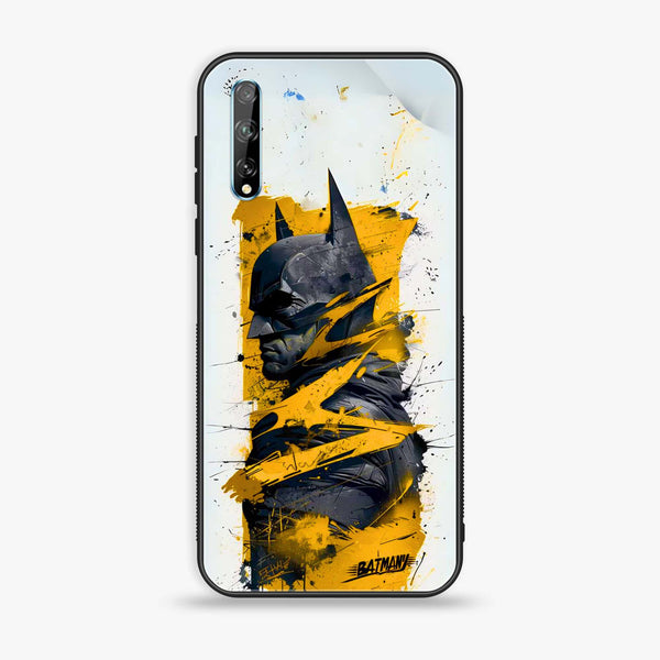 Huawei Y8p - Shattered Heroics - Premium Printed Glass soft Bumper Shock Proof Case