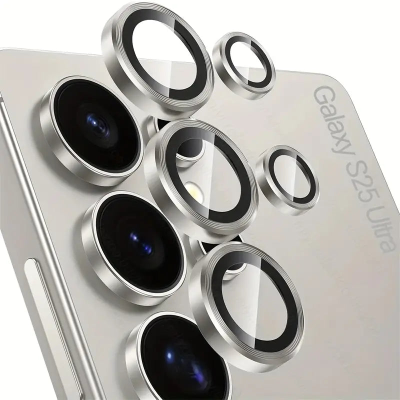 Samsung Galaxy S25 Ultra - Metal Camera Lens Protector Glass