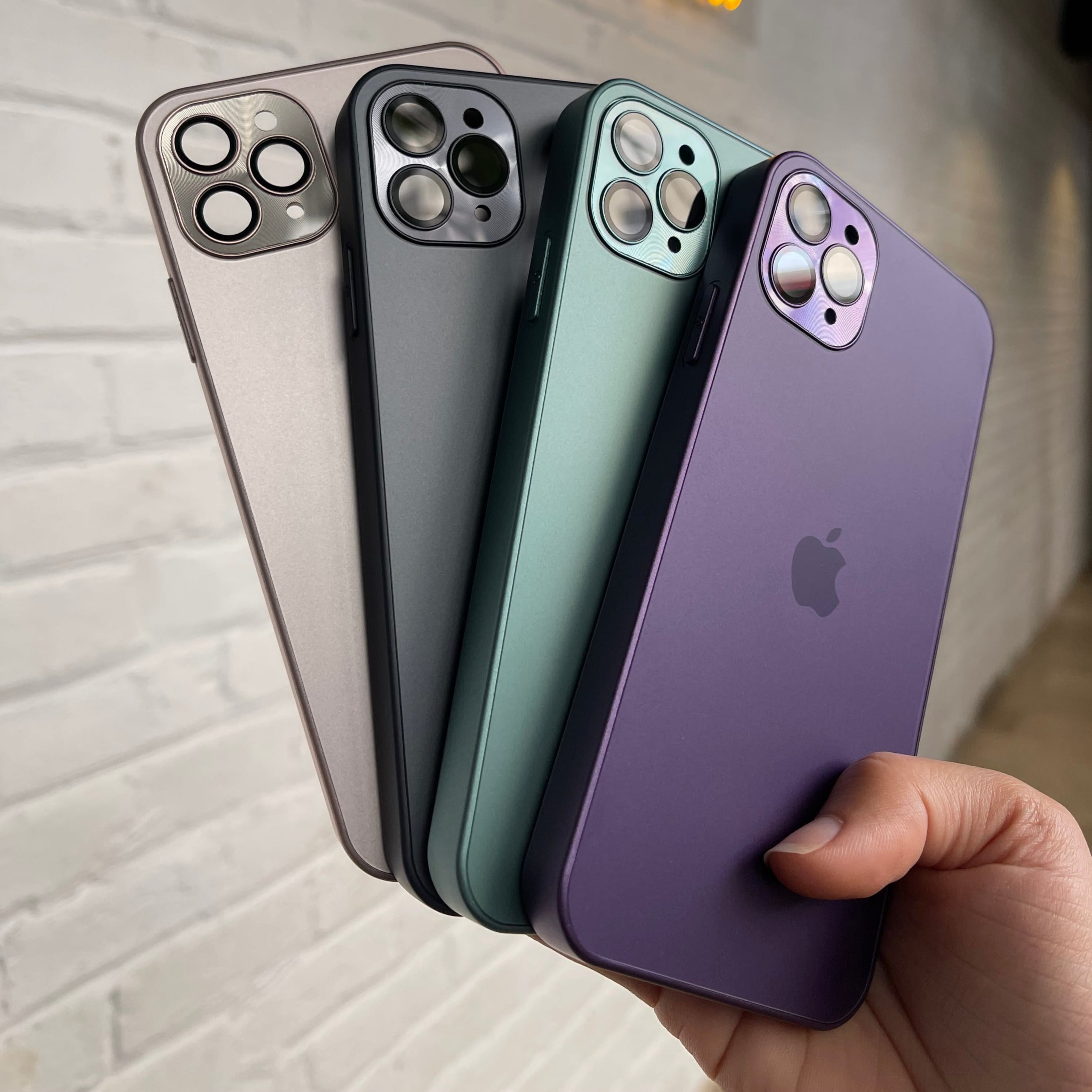 iPhone 11 Pro Max Upgraded Original AG Glass case with Apple Logo