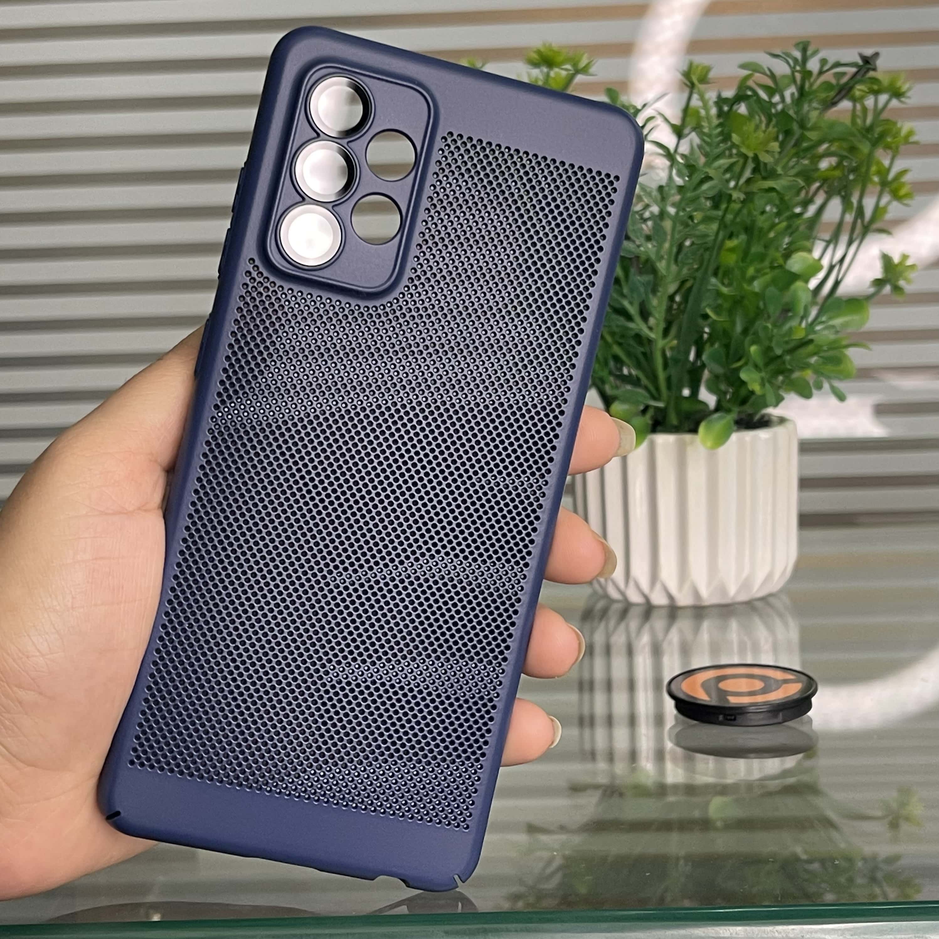 Galaxy A32 4G Cooling Case with Built-in Camera lens Glass