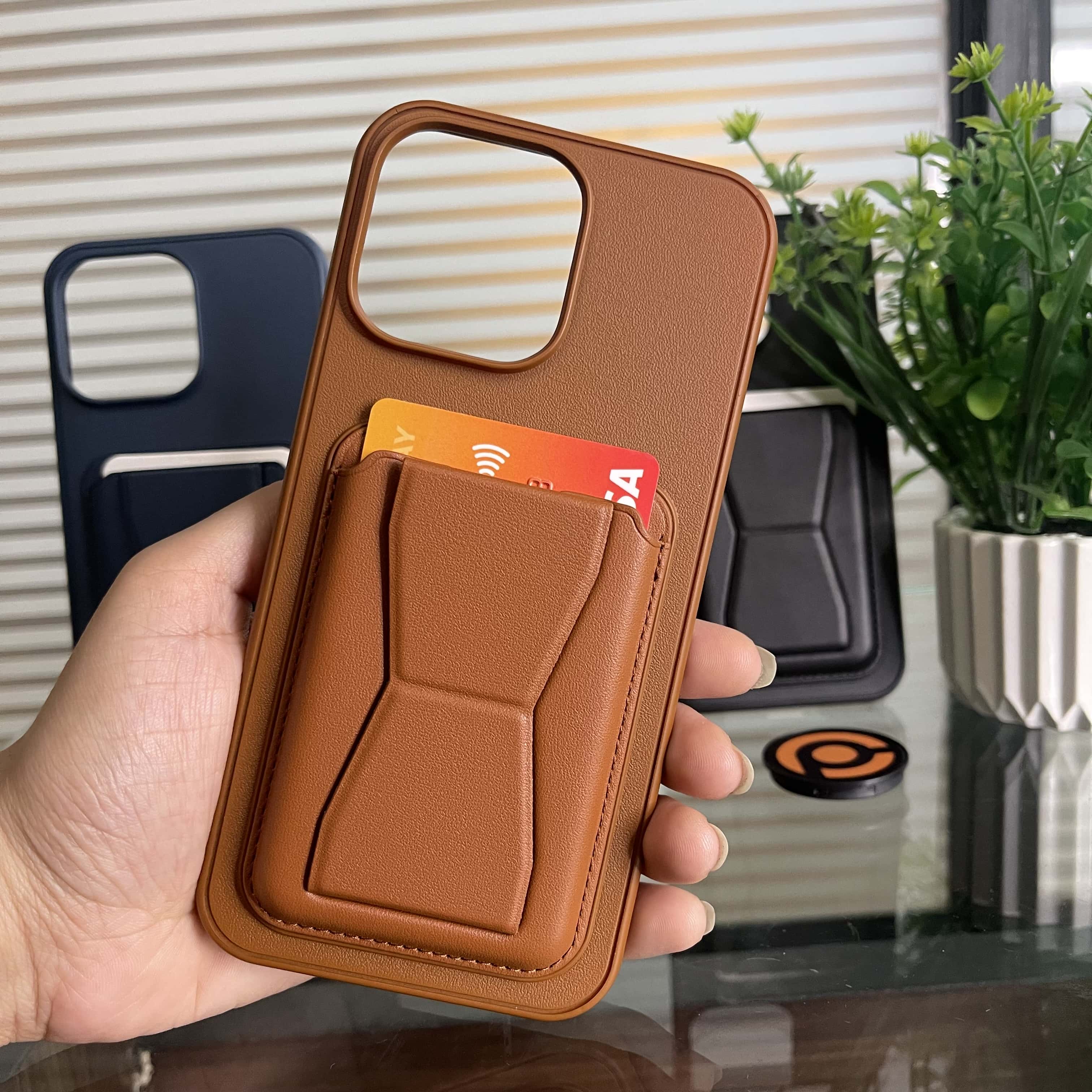 RankOne Custodia Portafoglio in Pelle per Smartphone RankOne Custodia Portafoglio in Pelle per Smartphone