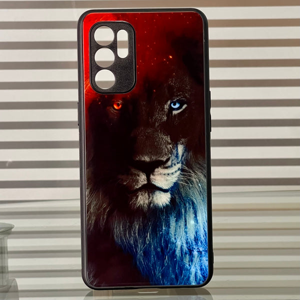 Oppo Reno 6 Tiger Art Series Glass Case CS-3126
