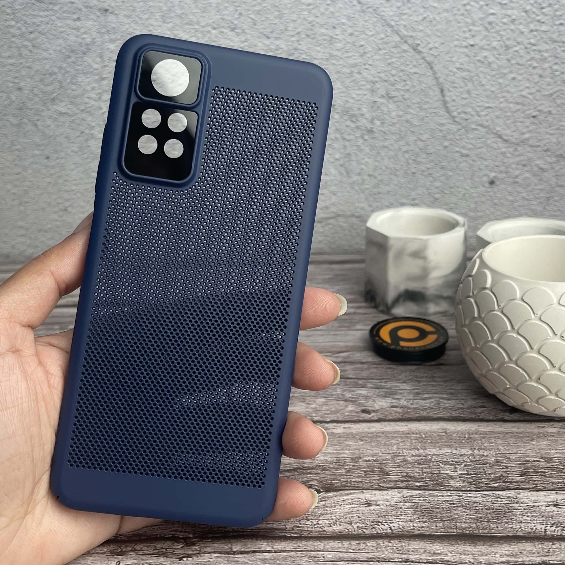 Xiaomi Redmi Note 11 4G Cooling Case with Built-in Camera lens Glass