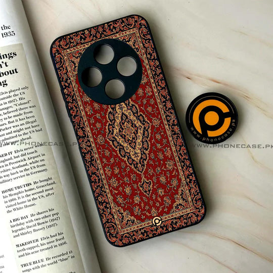 Tecno Spark 30 - Persian Rugs Design 1  - Premium Metal Printed soft Bumper shock Proof Case  CS-32149