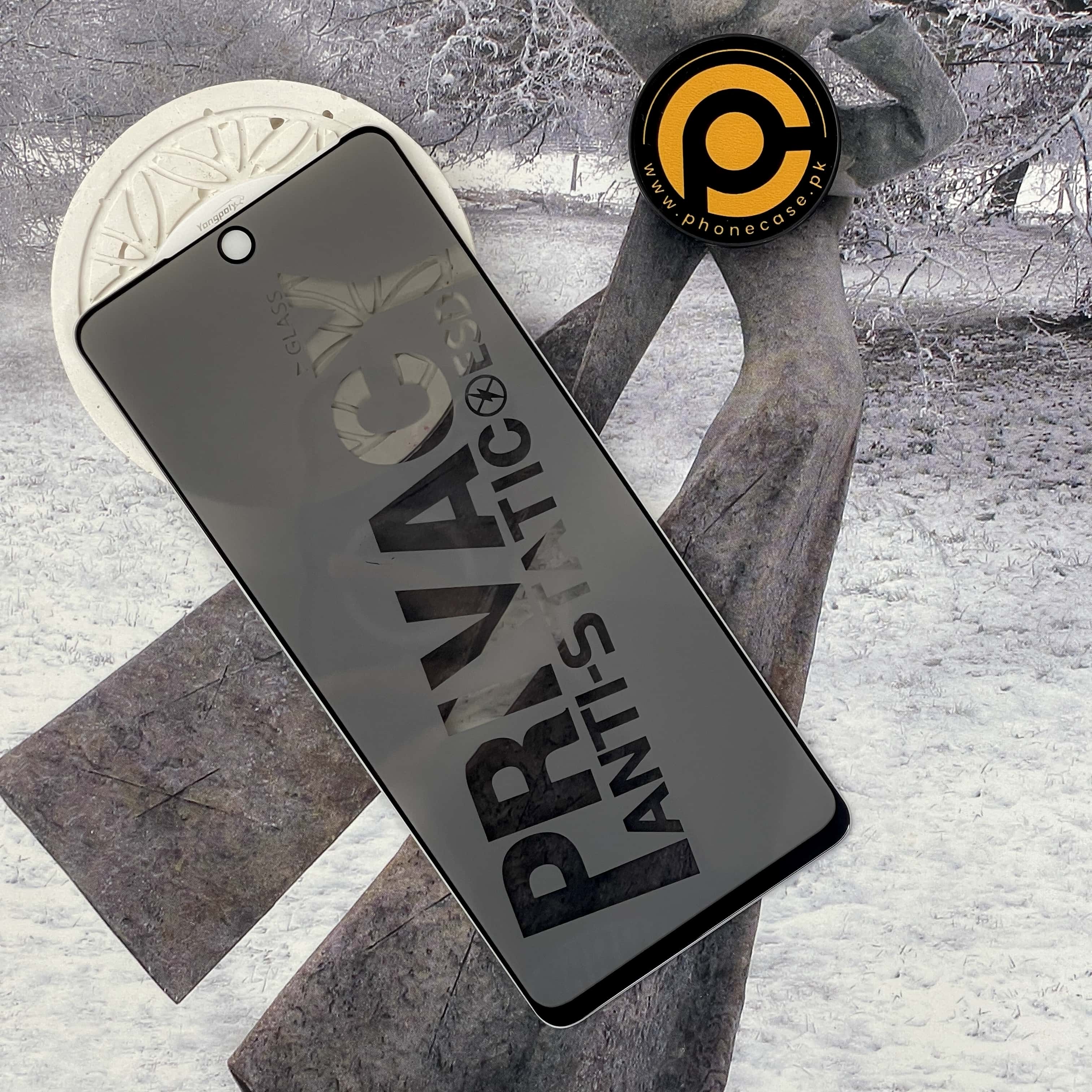 Tecno Spark 20 Pro Privacy Anti-Spy Tempered Glass Screen Protector