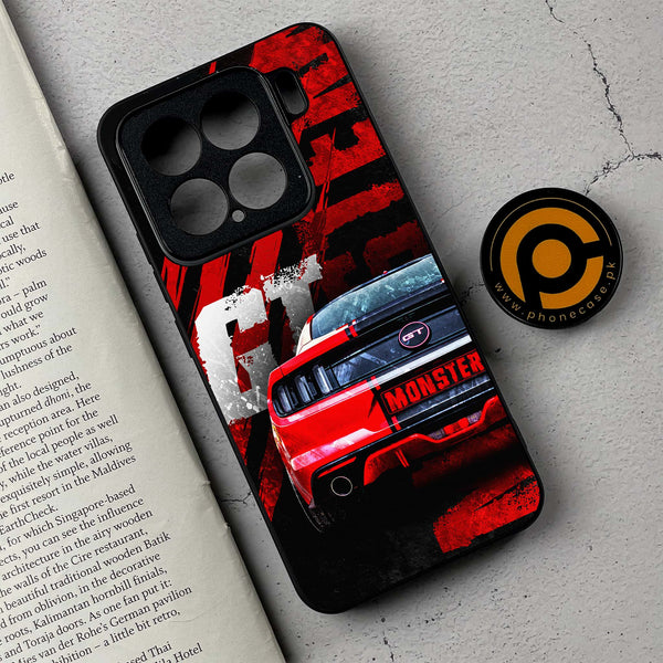 Xiaomi 15 - Speed Shift Racing Car - Premium Metal Printed soft Bumper Shock Proof Case