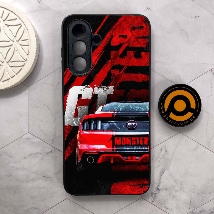Samsung Galaxy A26 5G   - Speed Shift Racing Car - Premium Metal Printed soft Bumper shock Proof Case