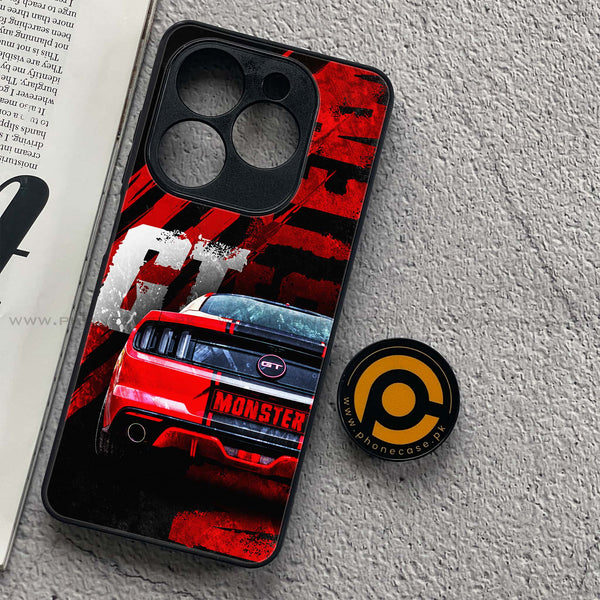 Realme C61 - Speed Shift Racing Car - Premium Metal Printed soft Bumper shock Proof Case