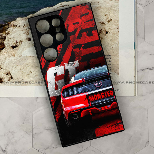 Samsung Galaxy S23 Ultra -  Speed Shift Racing Car - Premium Metal Printed soft Bumper shock Proof Case
