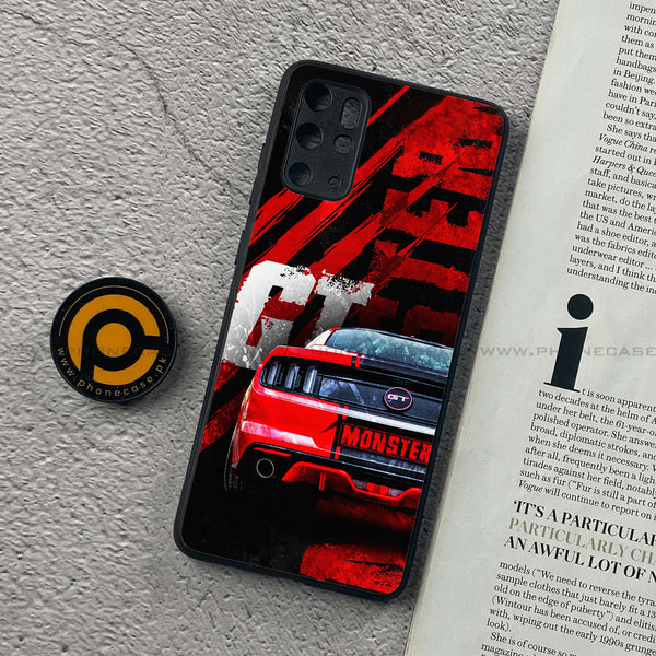 Samsung Galaxy S20 Plus - Speed Shift Racing Car - Premium Metal Printed soft Bumper shock Proof Case  CS-38842