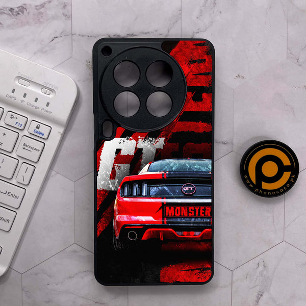 Tecno Camon 30 Premier - Speed Shift Racing Car - Premium Metal Printed soft Bumper shock Proof Case