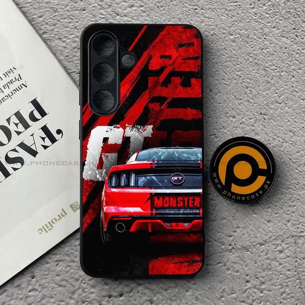 Samsung Galaxy S25 FE - Speed Shift Racing Car - Premium Metal Printed soft Bumper shock Proof Case