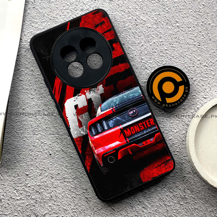 Realme 13 Plus -  Speed Shift Racing Car - Premium Printed Metal soft Bumper shock Proof Case