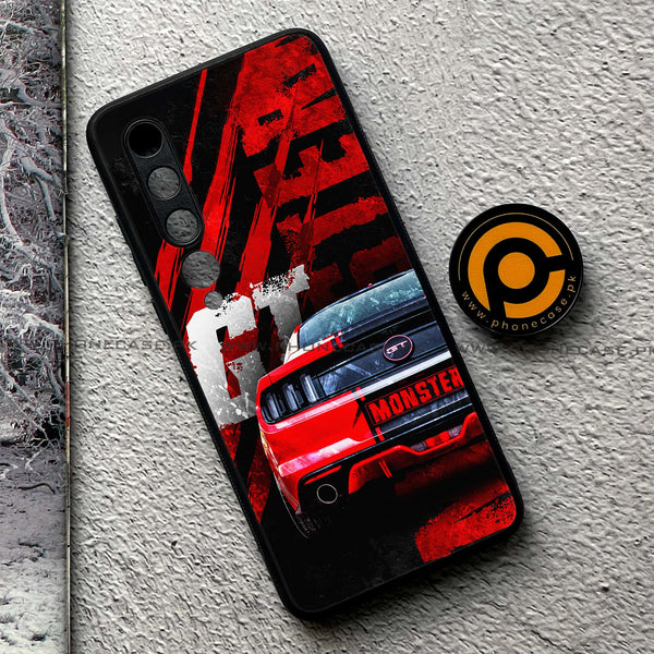 Xiaomi Mi 10 - Speed Shift Racing Car - Premium Printed Metal soft Bumper shock Proof Case