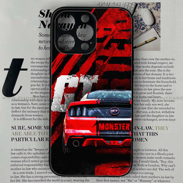 iPhone 15 Pro Max - Speed Shift Racing Car - Premium Printed Glass soft Bumper shock Proof Case