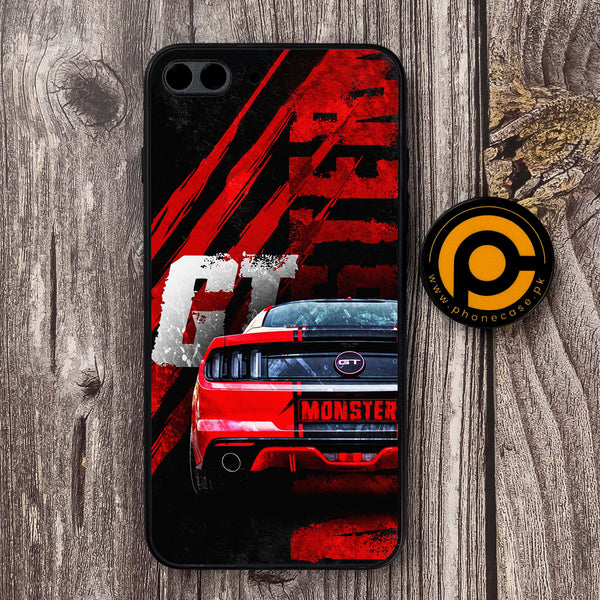 iPhone 7 Plus - Speed Shift Racing Car - Premium Metal Printed soft Bumper shock Proof Case