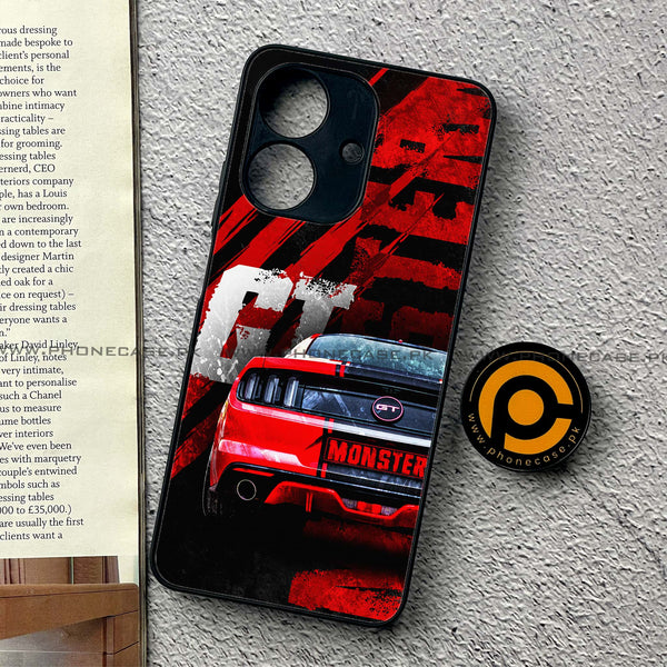 Realme Note 60 - Speed Shift Racing Car - Premium Printed Metal Soft Case  CS-33956