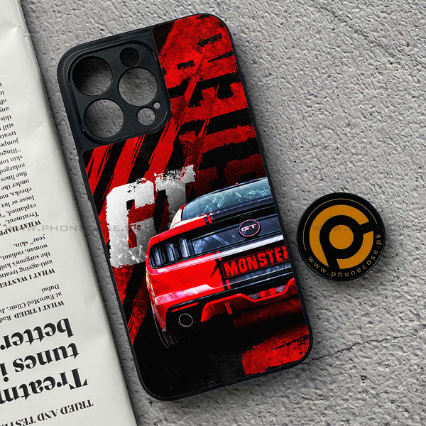 iPhone 15 Pro Max - Speed Shift Racing Car - Premium Metal Printed soft Bumper shock Proof Case