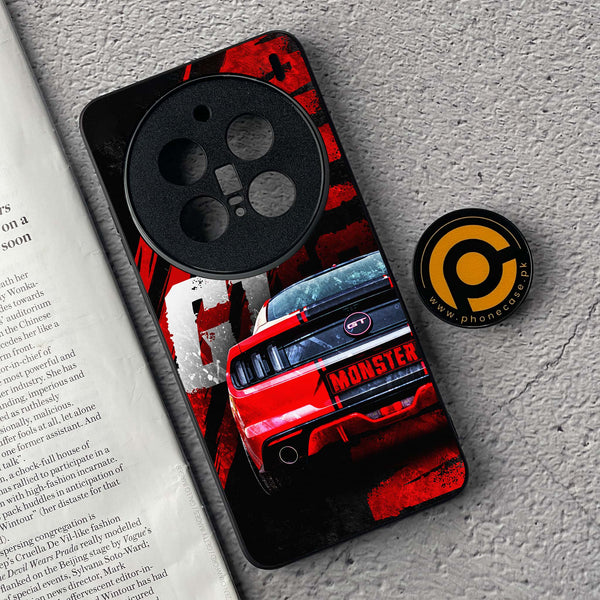 Vivo X200 Pro - Speed Shift Racing Car - Premium Metal  Printed soft Bumper shock Proof Case