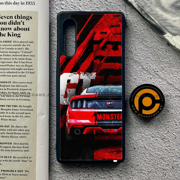 LG G9 - Speed Shift Racing Car - Premium Metal Printed soft Bumper shock Proof Case